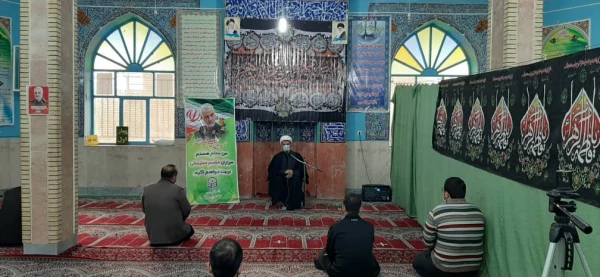 برگزاری مراسم عزاداری ایام فاطمیه در مرکز امام جعفر صادق (ع) بهبهان  3