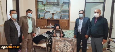 دیدار با خانواده دانشجومعلم شهید عبدالرسول تابان