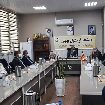 برگزاری آیین تکریم و معارفه معاون دانشگاه فرهنگیان بهبهان 4