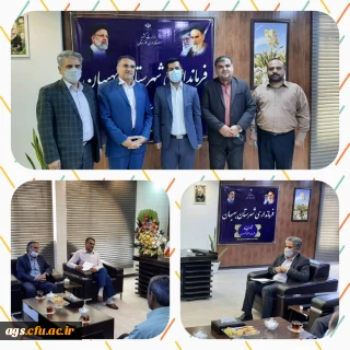 دیدار رئیس و پرسنل دانشگاه فرهنگیان با فرماندار شهرستان بهبهان 