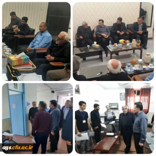 بازدید فرماندار و نماینده شهرستان بهبهان از دانشگاه فرهنگیان